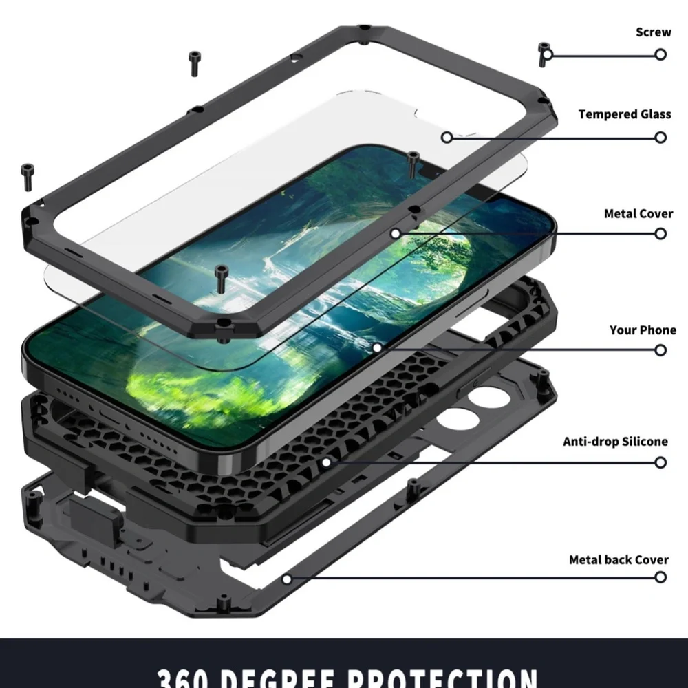 iPhone 13 Pro Max Metal Case